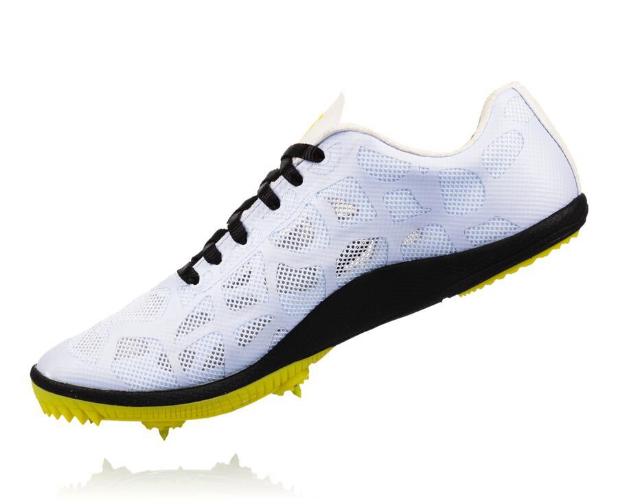 Hoka One One Womens Spikes - Rocket X - White - RGHS34095